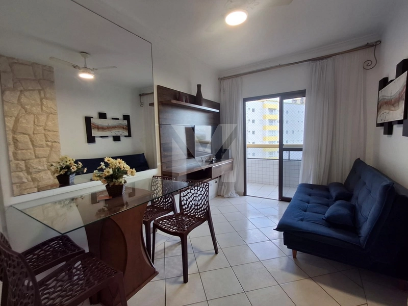APARTAMENTO 1 DORMITÓRIO COM LINDA VISTA MAR – VILA MIRIM: 1ª foto da galeria de imagens do imóvel