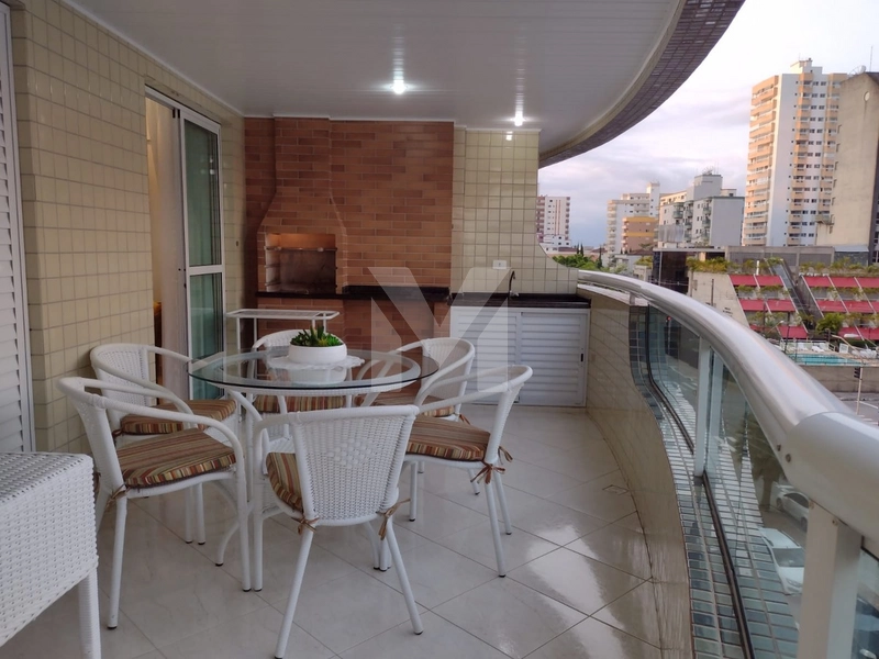 Excelente apartamento 3 dormitórios, 3 suítes, 2 vagas e com vista mar: 1ª foto da galeria de imagens do imóvel