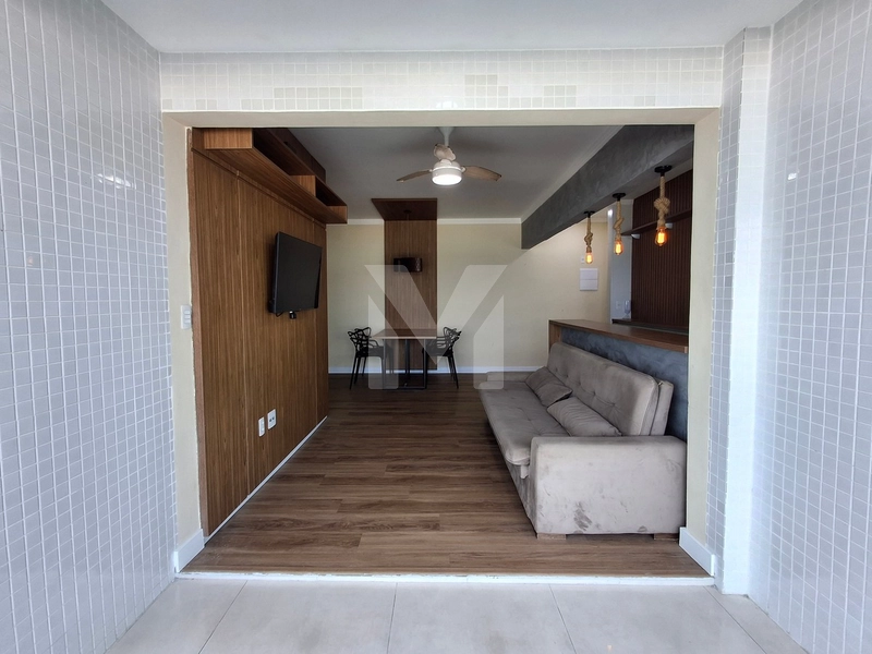 Apartamento 2 dormitórios mobiliado frente total para o mar R$ 850 mil: 8ª foto da galeria de imagens do imóvel