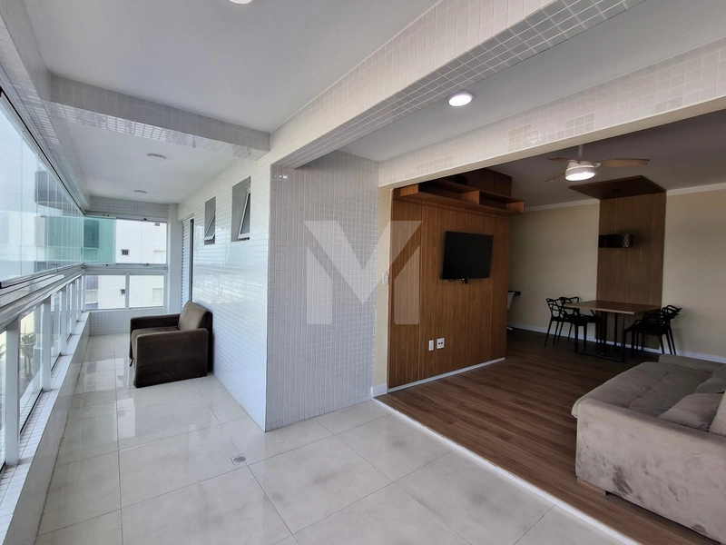 Apartamento 2 dormitórios mobiliado frente total para o mar R$ 850 mil: 6ª foto da galeria de imagens do imóvel