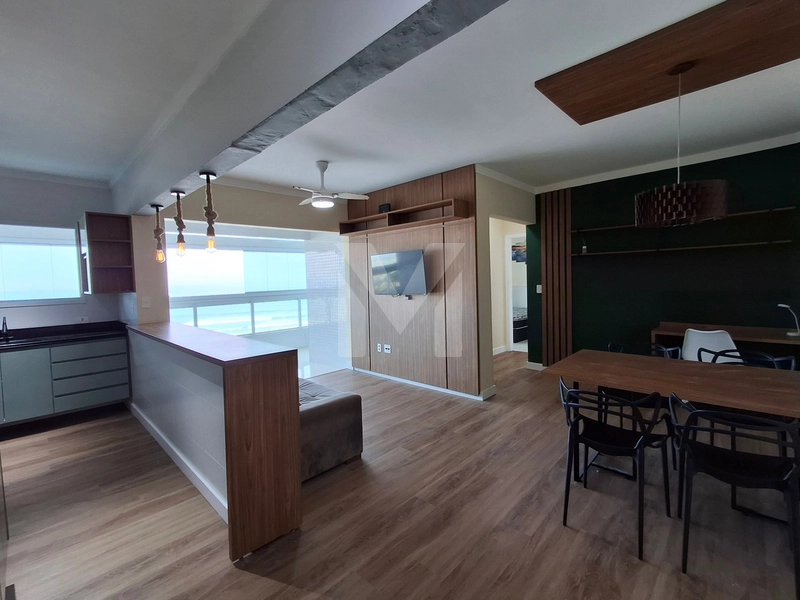 Apartamento 2 dormitórios mobiliado frente total para o mar R$ 850 mil: 11ª foto da galeria de imagens do imóvel