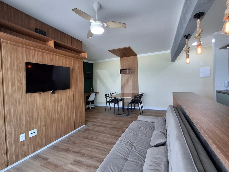 Apartamento 2 dormitórios mobiliado frente total para o mar R$ 850 mil: 10ª foto da galeria de imagens do imóvel