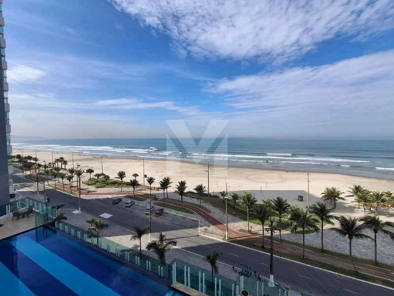 Apartamento 2 dormitórios mobiliado frente total para o mar R$ 850 mil: 1ª foto da galeria de imagens do imóvel