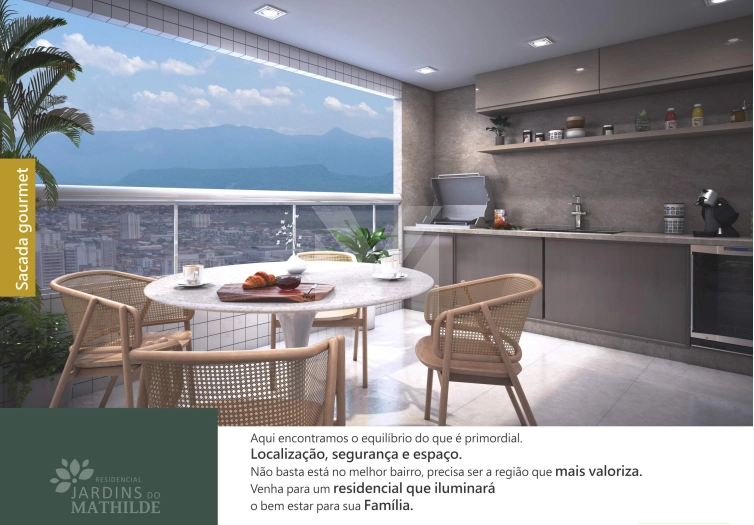 Empreendimento Exclusivo no Canto do Forte com Vista Livre e Parcelame: 5ª foto da galeria de imagens do imóvel