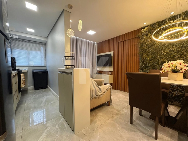 Apartamento mobiliado e decorado, 47 m², 2 dormitórios, bairro Aviação: 3ª foto da galeria de imagens do imóvel