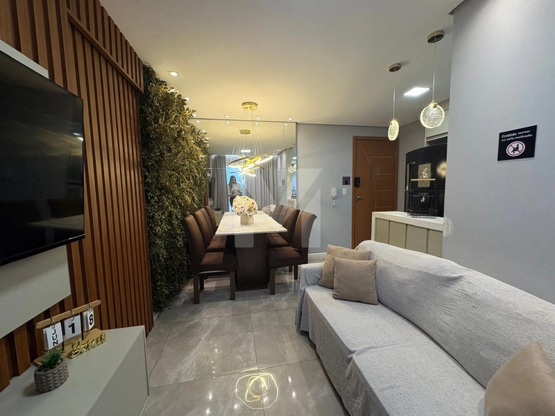 Apartamento mobiliado e decorado, 47 m², 2 dormitórios, bairro Aviação: 2ª foto da galeria de imagens do imóvel