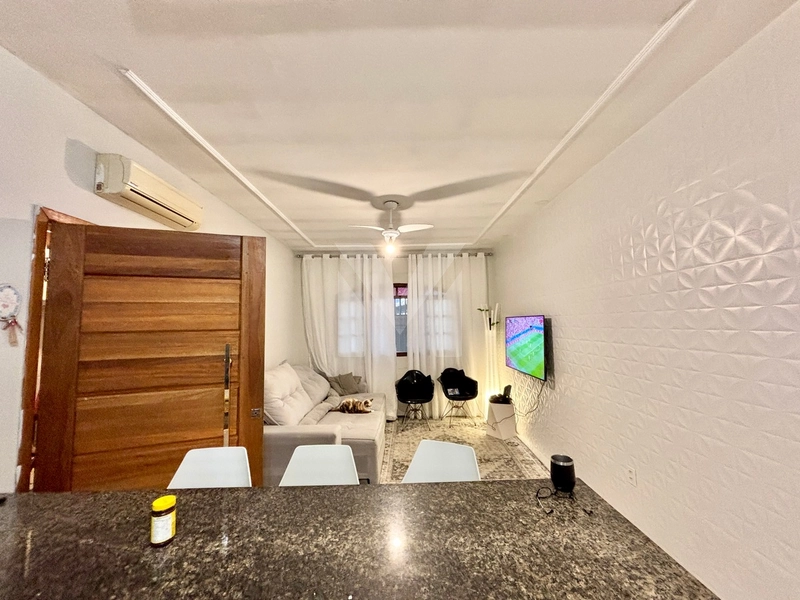 Casa semi-mobiliada no Canto do Forte com área gourmet: 6ª foto da galeria de imagens do imóvel