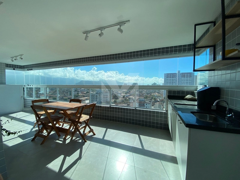 Apartamento vista mar, Prédio frente mar, Praia Grande.: 3ª foto da galeria de imagens do imóvel