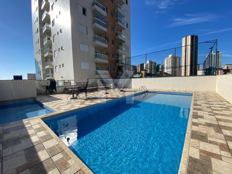 Apartamento dois dormitorios sendo uma suíte,  Caiçara, Praia grande.: 1ª foto da galeria de imagens do imóvel