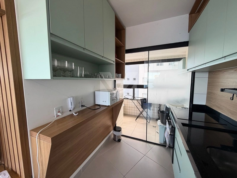 Apartamento frente total para o mar 2 dormitórios mobiliado no Caiçara: 5ª foto da galeria de imagens do imóvel