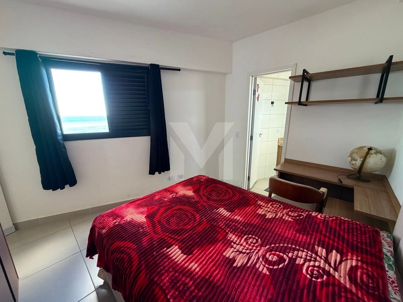 Apartamento frente total para o mar 2 dormitórios mobiliado no Caiçara: 8ª foto da galeria de imagens do imóvel