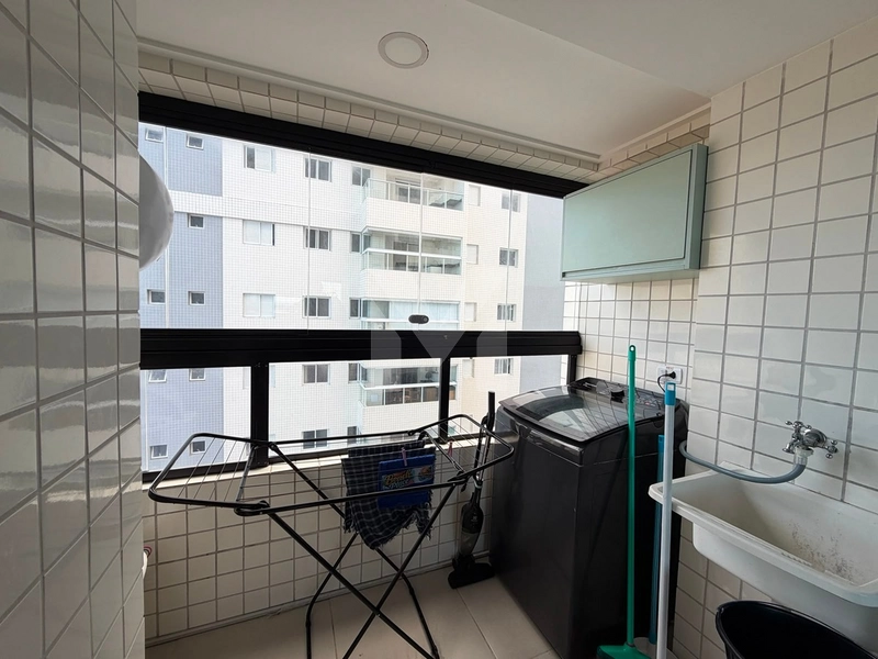 Apartamento frente total para o mar 2 dormitórios mobiliado no Caiçara: 6ª foto da galeria de imagens do imóvel