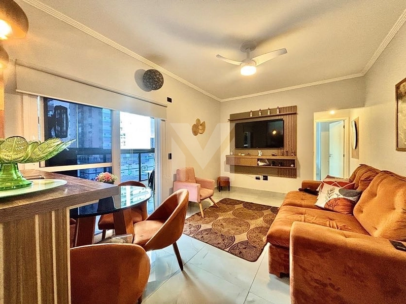 Apartamento 1 Dorm. mobiliado na Ocian há 3 quadras da Praia: 1ª foto da galeria de imagens do imóvel