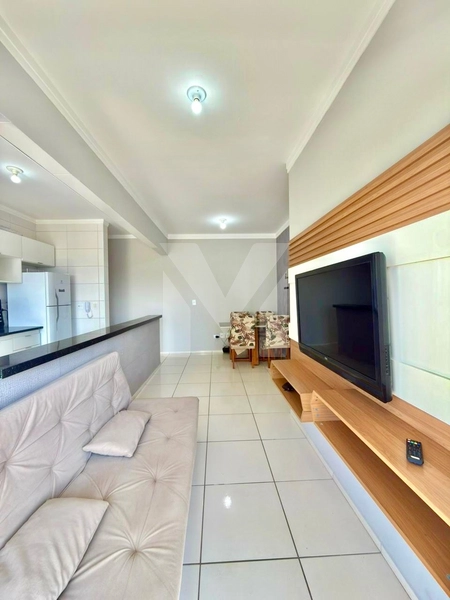 Apartamento em Prédio Frente Mar mobiliado com vista livre-Jardim Real: 4ª foto da galeria de imagens do imóvel