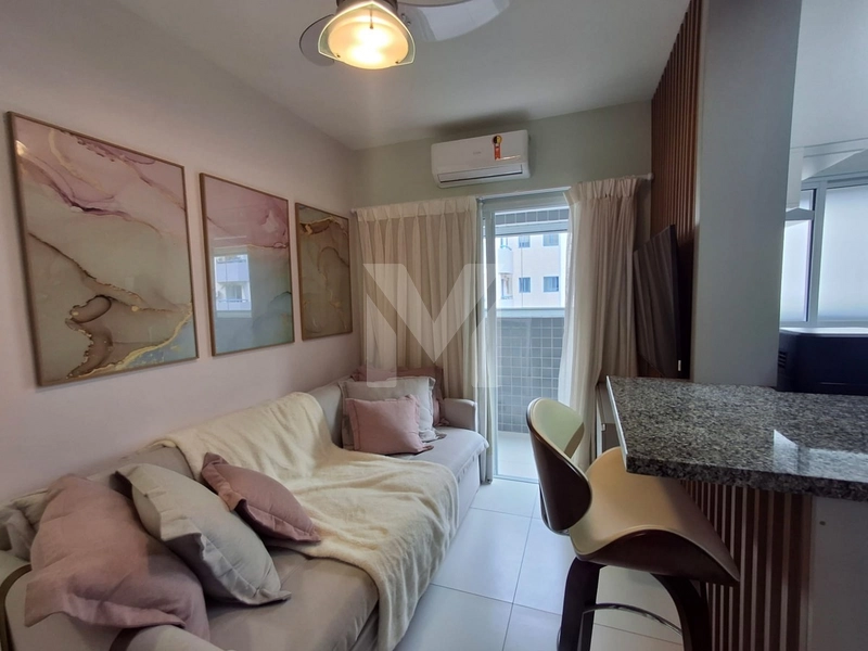 Apartamento 1 dormitório semi mobiliado no Canto do Forte: 6ª foto da galeria de imagens do imóvel