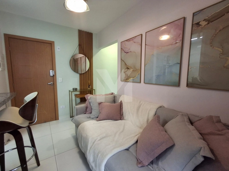Apartamento 1 dormitório semi mobiliado no Canto do Forte: 8ª foto da galeria de imagens do imóvel