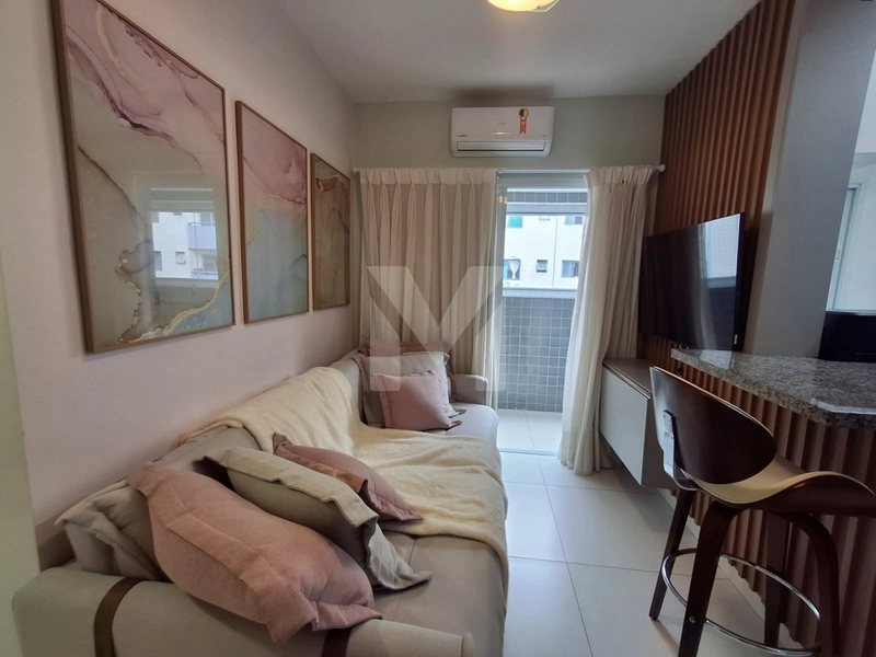 Apartamento 1 dormitório semi mobiliado no Canto do Forte: 4ª foto da galeria de imagens do imóvel