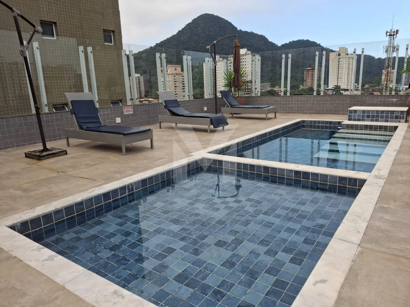 Apartamento 1 dormitório semi mobiliado no Canto do Forte: 1ª foto da galeria de imagens do imóvel