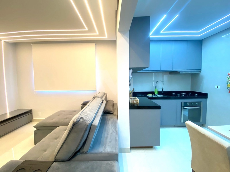 Apartamento de 2 Dorm’s mobiliado na Guilhermina: 3ª foto da galeria de imagens do imóvel
