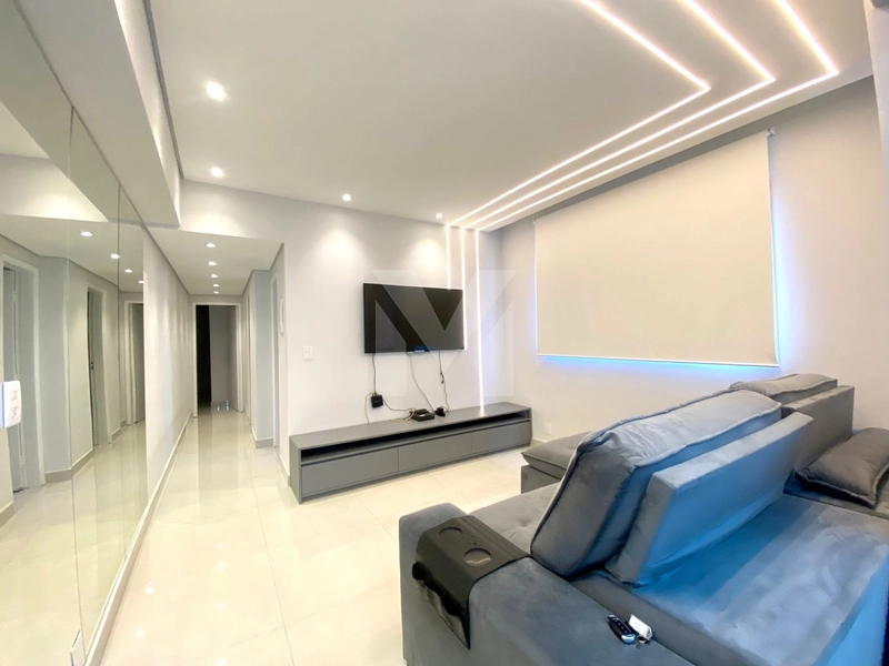 Apartamento de 2 Dorm’s mobiliado na Guilhermina: 1ª foto da galeria de imagens do imóvel