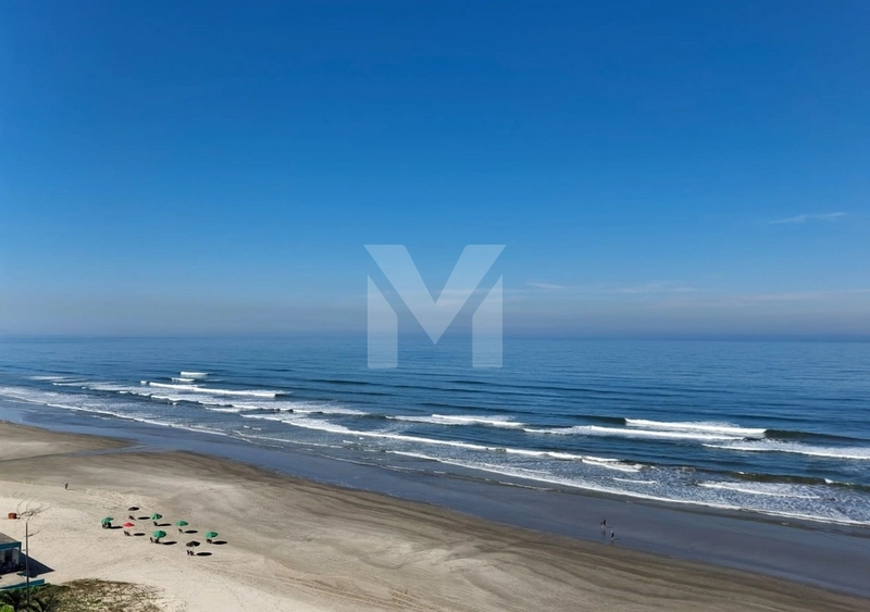 Apartamento 2 dormitórios, mobiliado, com vista mar definitiva.: 1ª foto da galeria de imagens do imóvel