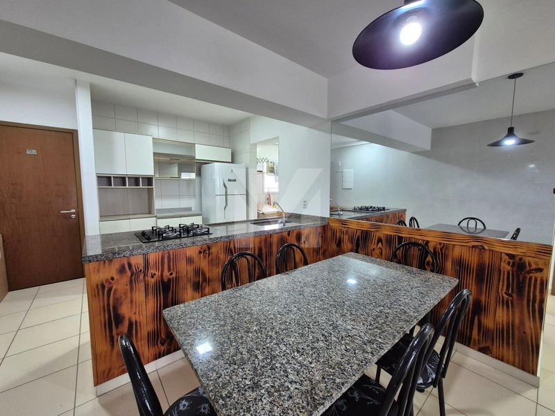 Apartamento mobiliado com vista para o mar para locação em Praia Grand: 7ª foto da galeria de imagens do imóvel