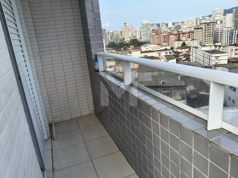 Apartamento à Venda no Boqueirão – 1 Dormitório com Sacada: 2ª foto da galeria de imagens do imóvel