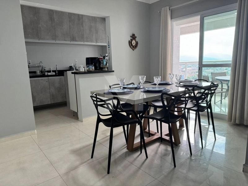 Apartamento Locação – 2 Dormitórios Vista mar| Maracanã – Praia Grande: 3ª foto da galeria de imagens do imóvel
