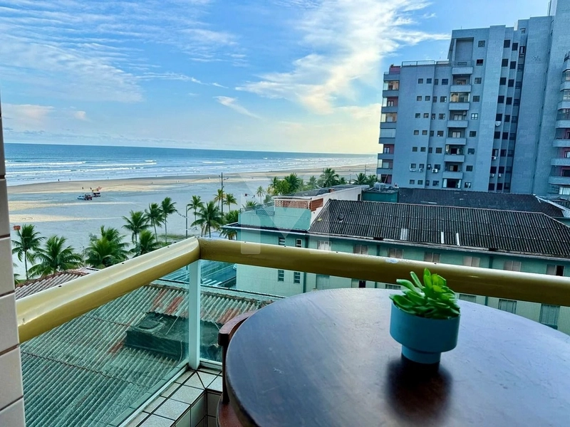 Apartamento 1 dormitório, frente mar na Aviação.: 1ª foto da galeria de imagens do imóvel