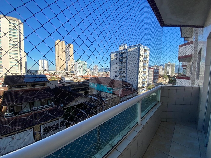 Apartamento, vista mar, Vila Mirim, Praia Grande: 2ª foto da galeria de imagens do imóvel