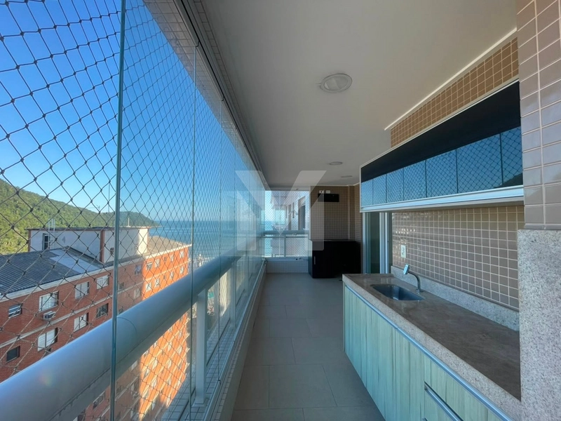 Apartamento à venda com vista para o mar no Canto do Forte: 1ª foto da galeria de imagens do imóvel