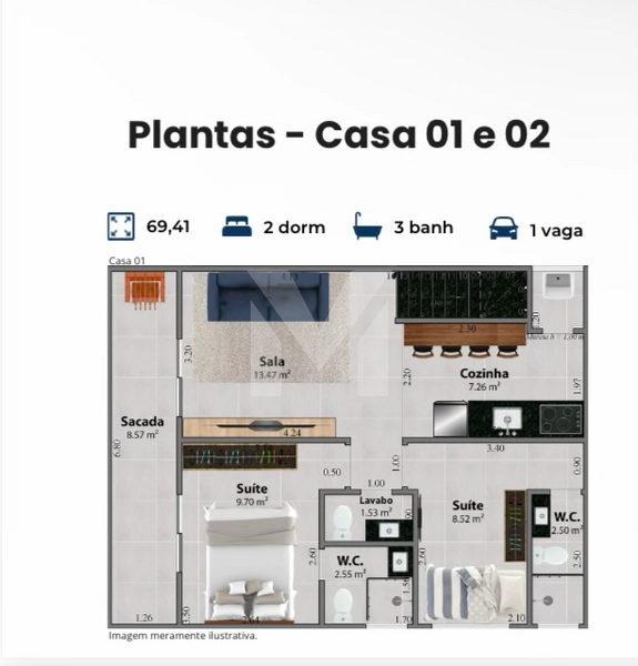 Casa Sobreposta à Venda no Jardim Real – Praia Grande/SP: 27ª foto da galeria de imagens do imóvel