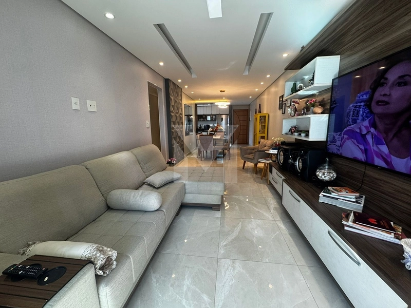 Apartamento 130m², 3 dormitórios, 2 suítes, Canto de Forte: 4ª foto da galeria de imagens do imóvel