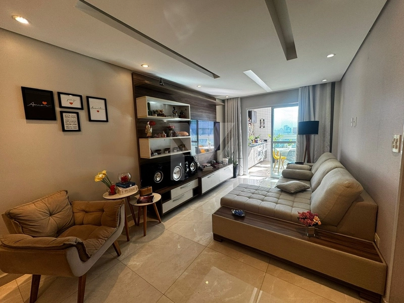 Apartamento 130m², 3 dormitórios, 2 suítes, Canto de Forte: 2ª foto da galeria de imagens do imóvel