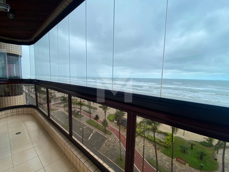 Apartamento dois dormitórios sendo uma suíte, Frente mar, Praia grande: 4ª foto da galeria de imagens do imóvel