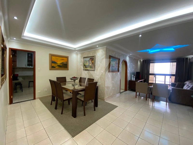 Apartamento dois dormitórios sendo uma suíte, Frente mar, Praia grande: 8ª foto da galeria de imagens do imóvel