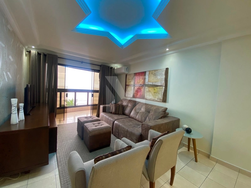 Apartamento dois dormitórios sendo uma suíte, Frente mar, Praia grande: 7ª foto da galeria de imagens do imóvel