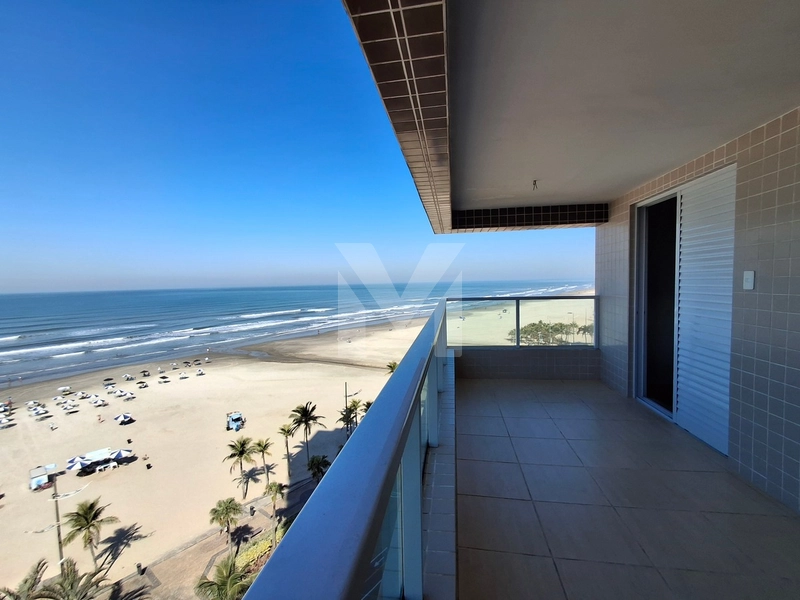Apartamento 3 dormitórios, frente total para o mar na Vila Mirim.: 28ª foto da galeria de imagens do imóvel
