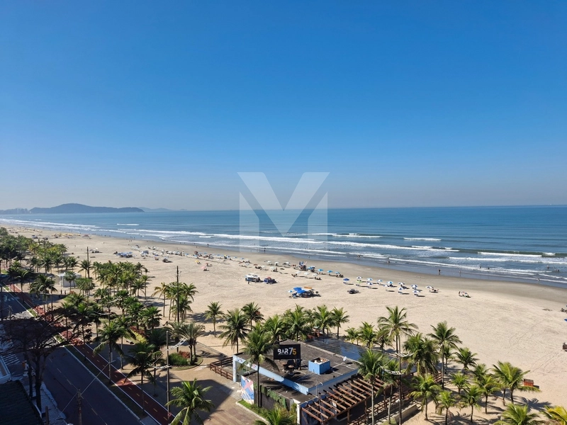 Apartamento 3 dormitórios, frente total para o mar na Vila Mirim.: 12ª foto da galeria de imagens do imóvel