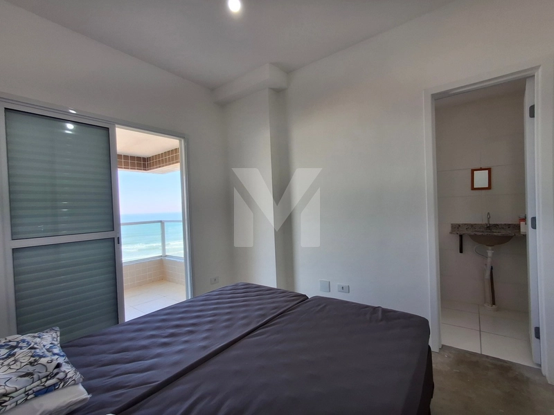 Apartamento 3 dormitórios, frente total para o mar na Vila Mirim.: 24ª foto da galeria de imagens do imóvel