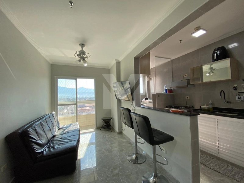 Apartamento vista mar, 1 dormitório, 1 vaga, Praia Grande.: 5ª foto da galeria de imagens do imóvel