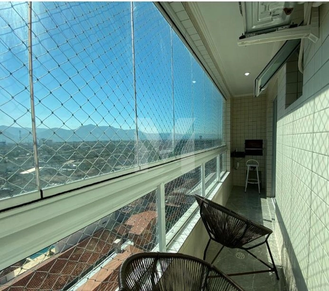 Apartamento vista mar, 1 dormitório, 1 vaga, Praia Grande.: 3ª foto da galeria de imagens do imóvel