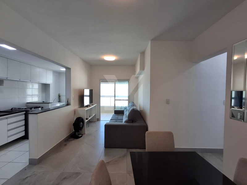 Apartamento 2 dormitórios em prédio frente mar na Vila Mirim.: 8ª foto da galeria de imagens do imóvel