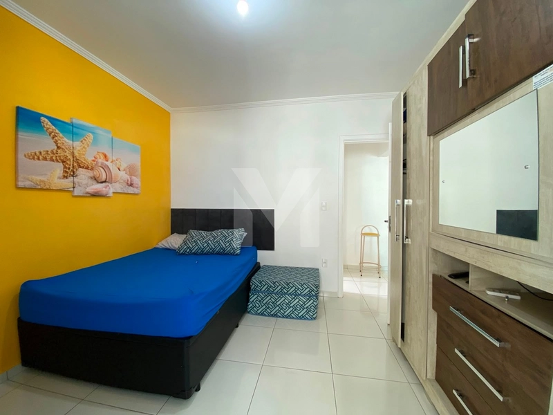 Apartamento vista mar, 1 dormitório, 1 vaga de garagem, Praia Grande.: 10ª foto da galeria de imagens do imóvel