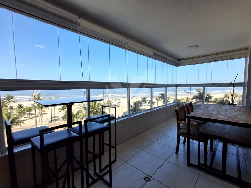 Apartamento frente mar com 3 dormitórios e 2 vagas na Vila Mirim.: 21ª foto da galeria de imagens do imóvel