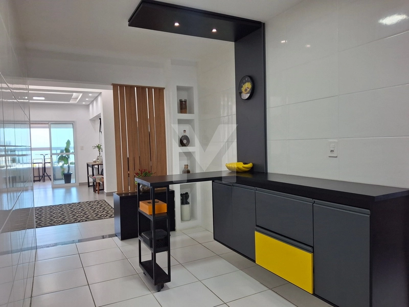 Apartamento frente mar com 3 dormitórios e 2 vagas na Vila Mirim.: 23ª foto da galeria de imagens do imóvel