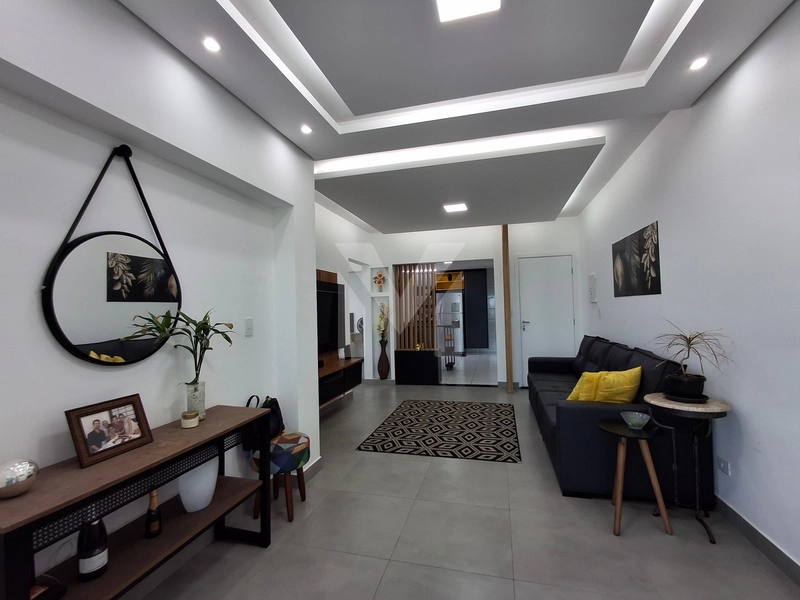 Apartamento frente mar com 3 dormitórios e 2 vagas na Vila Mirim.: 8ª foto da galeria de imagens do imóvel
