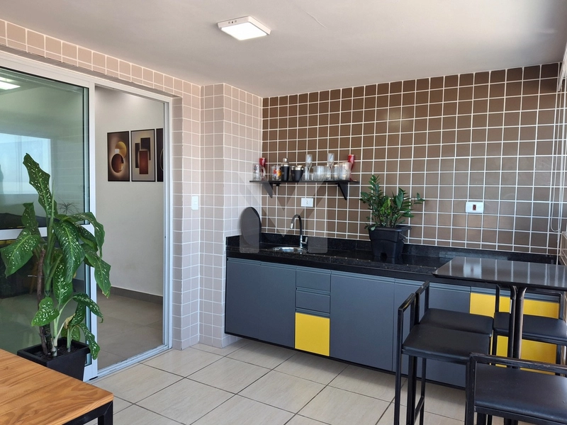 Apartamento frente mar com 3 dormitórios e 2 vagas na Vila Mirim.: 13ª foto da galeria de imagens do imóvel