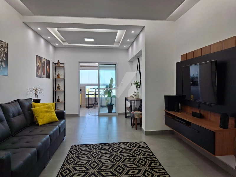 Apartamento frente mar com 3 dormitórios e 2 vagas na Vila Mirim.: 12ª foto da galeria de imagens do imóvel