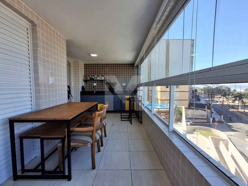 Apartamento frente mar com 3 dormitórios e 2 vagas na Vila Mirim.: 20ª foto da galeria de imagens do imóvel